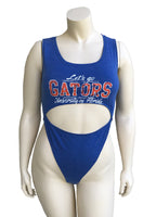 UF Blue Cut-Out Bodysuit - L/XL