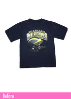 Michigan Wolverines Off Shoulder Crop Top - XS/S